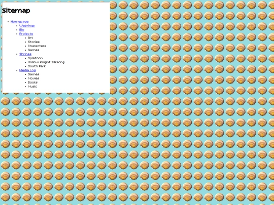 sitemap screenshot