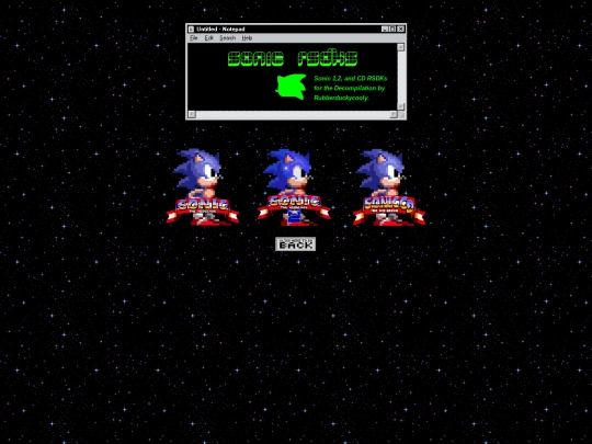 RSDK screenshot