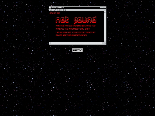 not_found screenshot