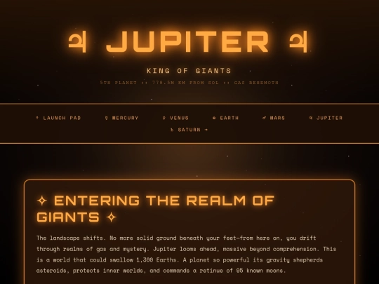 jupiter screenshot