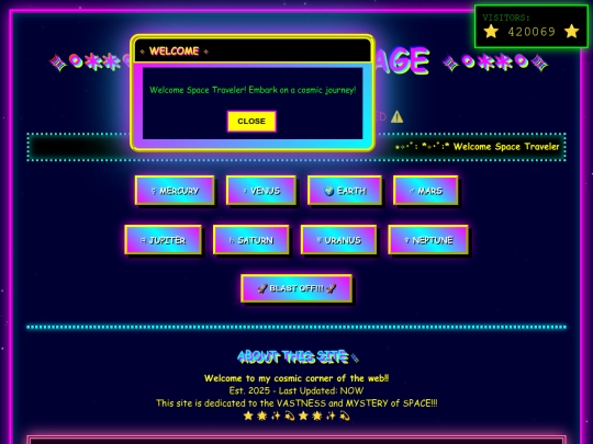 spacefinal.html/cosmicvoyage screenshot
