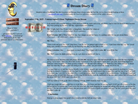 dreamdiary screenshot