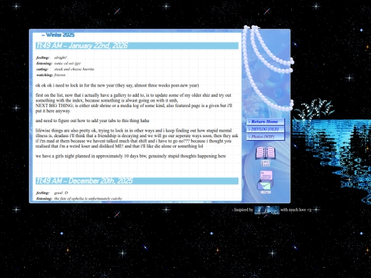 journal screenshot