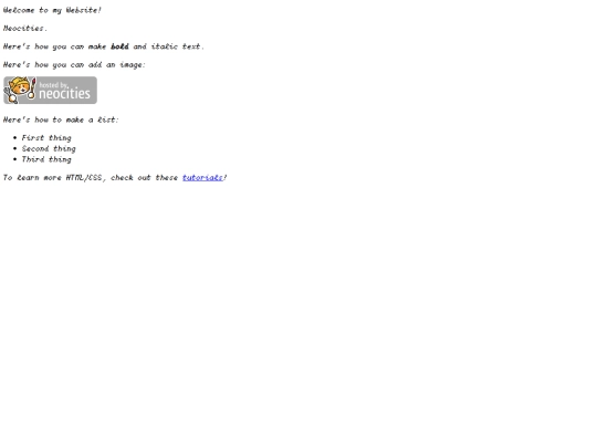index screenshot