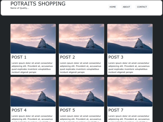 RESPONSIVE PROJECT screenshot