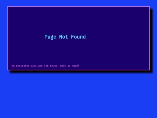 not_found screenshot