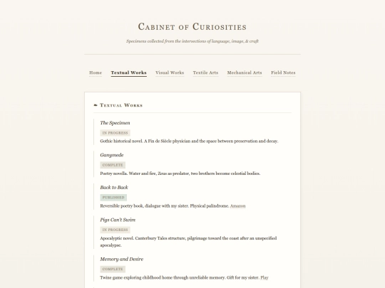 textual-works screenshot