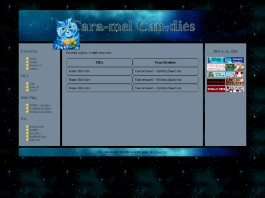 games screenshot