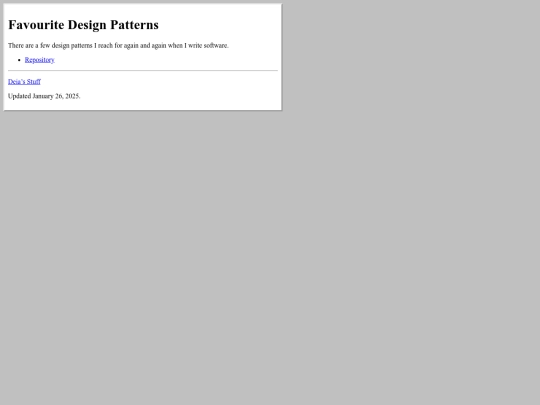 design-patterns screenshot