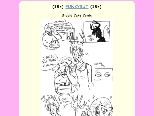comics/stupidcakecomic screenshot