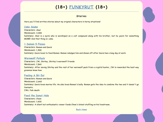 stories screenshot
