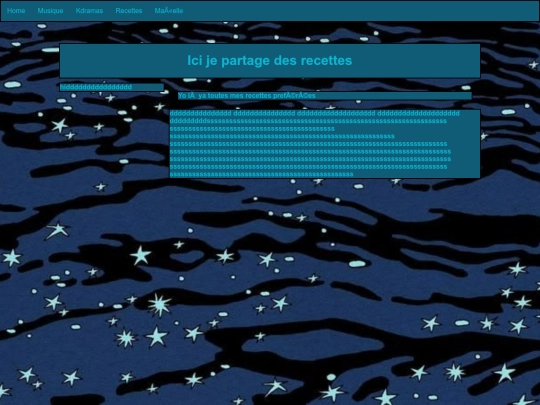 recettes screenshot