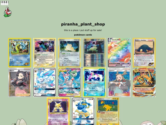 piranha_plant_shop/shop-home screenshot
