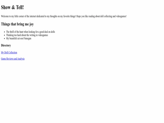index screenshot