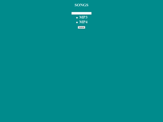 HTML/SONG screenshot
