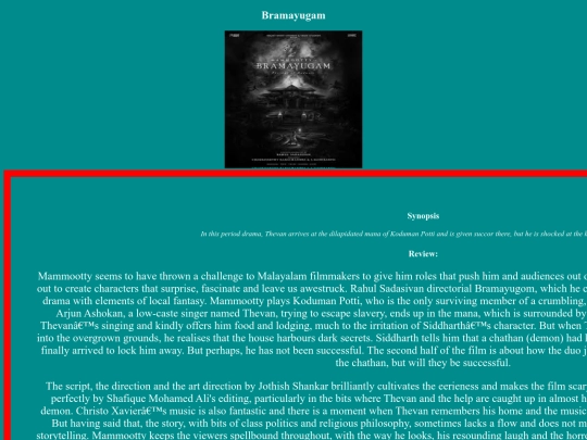 HTML/mal screenshot