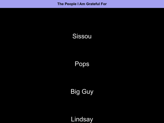 credits screenshot