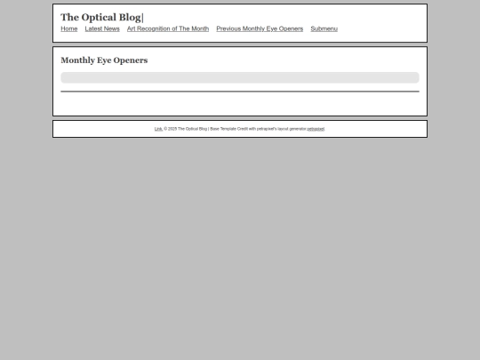 Monthly Eye Openers/EyeOpener screenshot