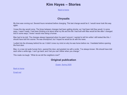 stories/chrysalis screenshot