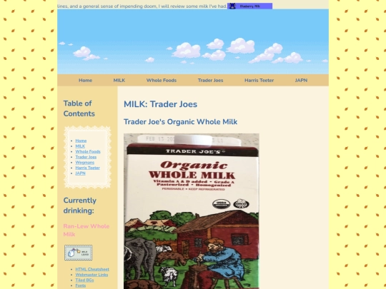milk/TraderJoesMilk screenshot