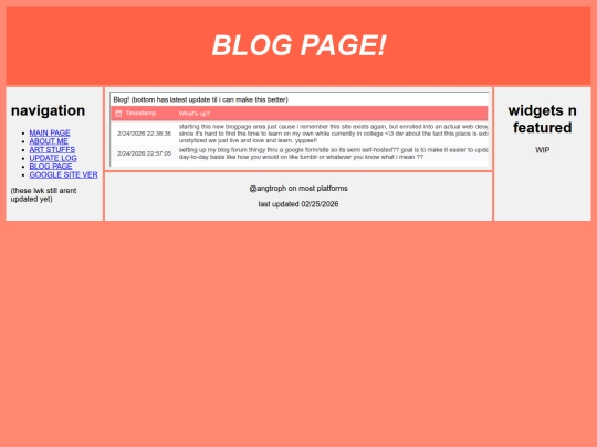 blog screenshot