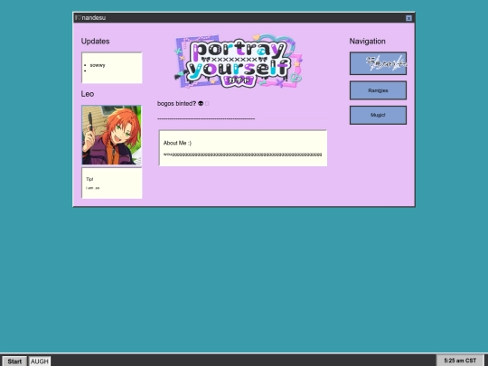 portrayyourself screenshot