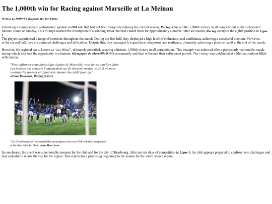 Article screenshot