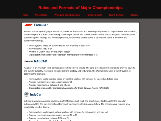 Final Project/Championnats screenshot