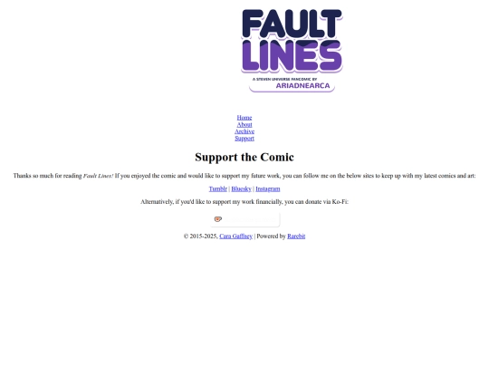 support screenshot