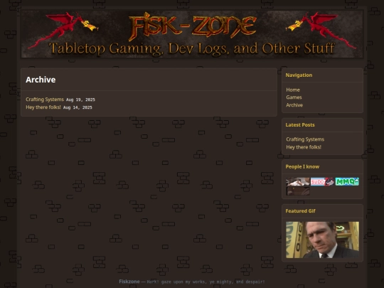archive screenshot