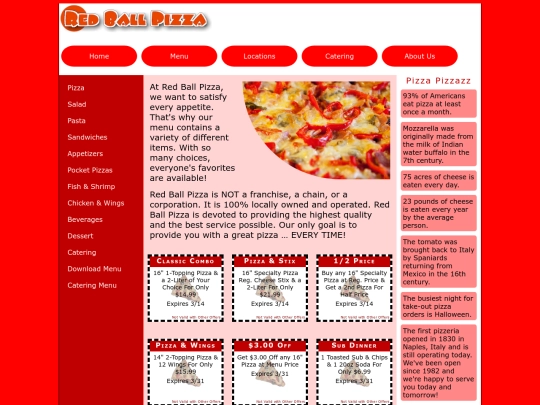 COP 2822/Module2/Red_Ball_Pizza/redball screenshot