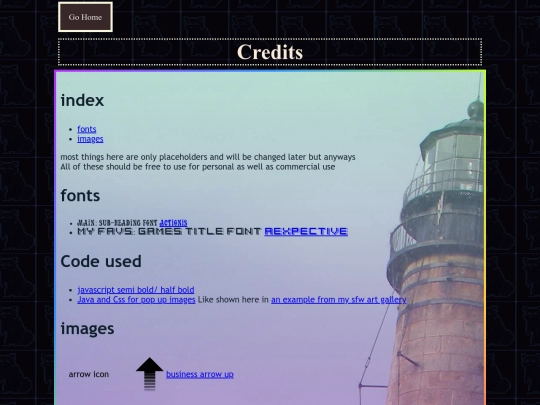 extra/credits/credits screenshot