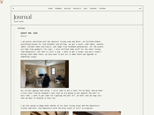 journal screenshot