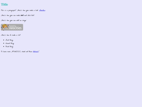 index screenshot