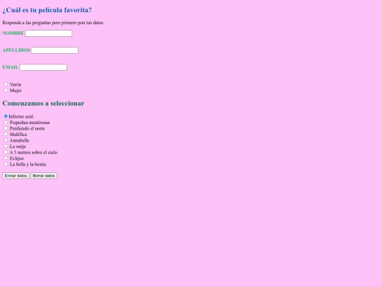 Miformulario screenshot