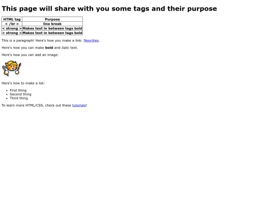 Tags screenshot