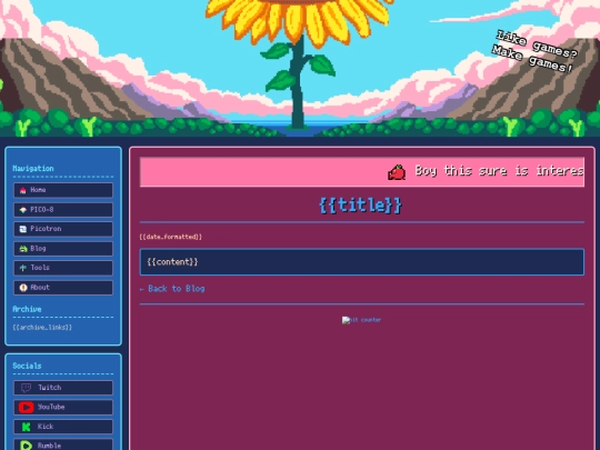 blog/templates/post screenshot
