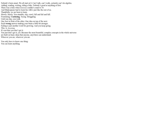 khan Academy/enfasisdetexto screenshot