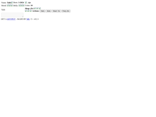 Tails screenshot