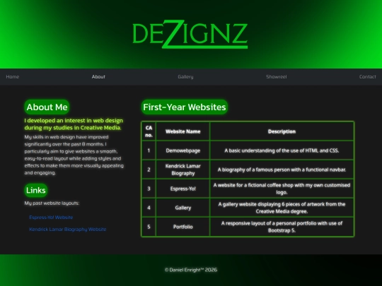 portfolio/about screenshot