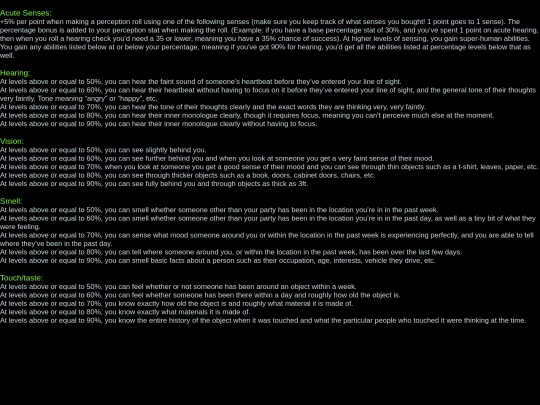 experiments/acutesenses screenshot