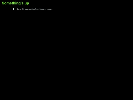 not_found screenshot