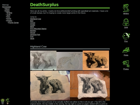 prints screenshot