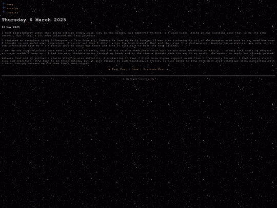 posts/2025-03-06-Thursday-6-March-2025 screenshot