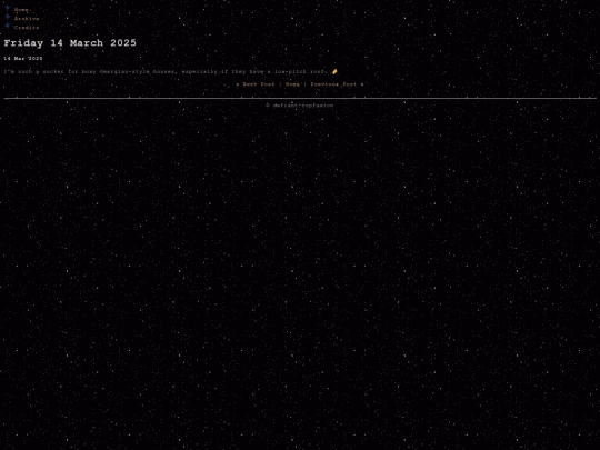 posts/2025-03-14-Friday-14-March-2025 screenshot