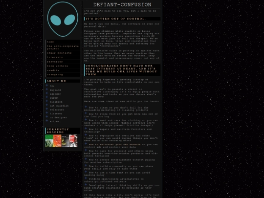 projects/anticorporate/home screenshot