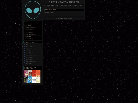 resources screenshot