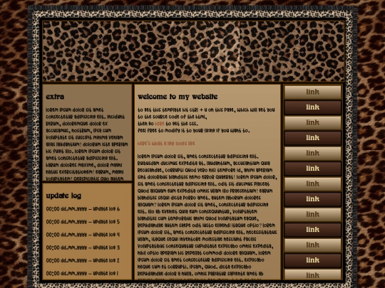 1_templates/leopard_print/leopard_print screenshot
