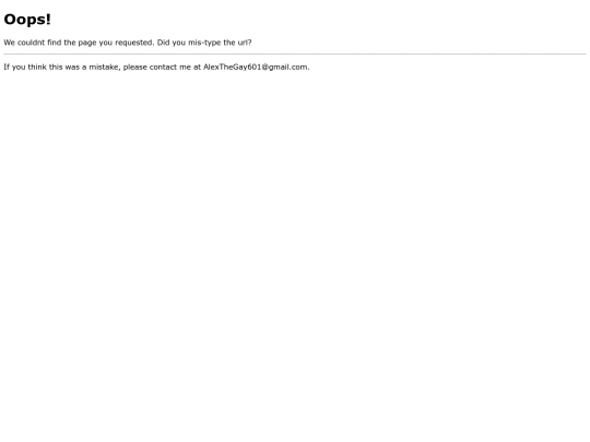not_found screenshot