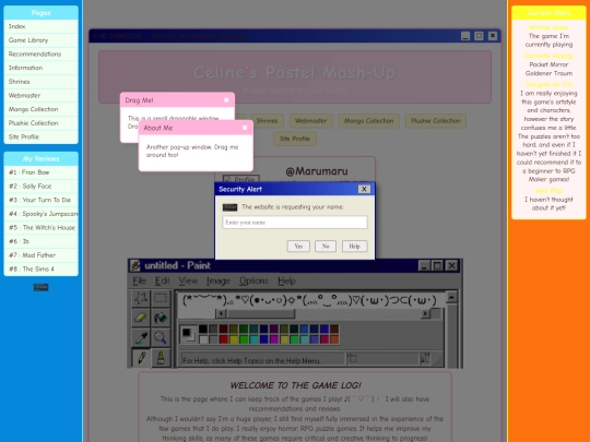 MySpace screenshot